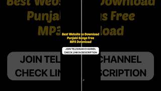 Best Website to Download Punjabi Songs Free  MP3 Download [upl. by Hillyer]