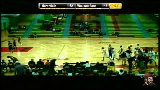 Boys Varsity Basketball Wausau East vs Marshfield High School [upl. by Naed]