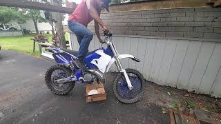 2000 yz250 vforce 3 reeds start up [upl. by Tomaso]