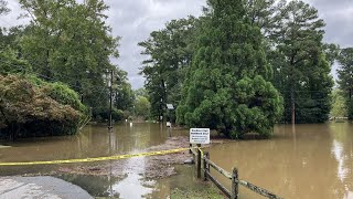 Major flooding in Vinings neighborhoods [upl. by Margherita]