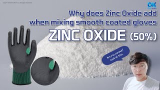 Why does Zinc Oxide add in a nitrile coating compound [upl. by Anoit]