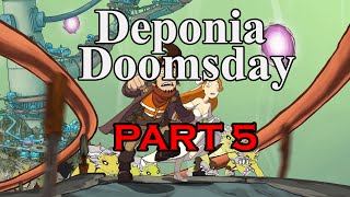 12 Deponia Doomsday Gameplay Guide  Amusement Park  PC Full Walkthrough [upl. by Ahsiekan]