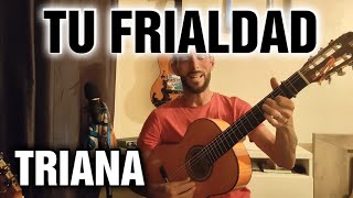 COVER quot TU FRIALDAD quot DE TRIANA [upl. by Skippy397]