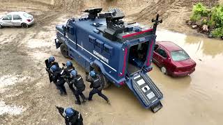 EUROSATORY 2024  Live demonstration of the Mobile Gendarmerie [upl. by Kobe]