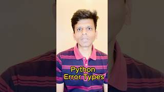 Python Error Types Explained in 1 Minute in Tamil  🚀 PythonTips python tamilshorts [upl. by Lleynod]