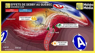 Effets de Debby au Québec [upl. by Terrag]