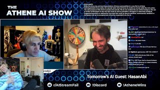 AI Streamers are HILARIOUS AI Prompt answers from xQc Hassan PewDiePie amp More [upl. by Ymmor206]