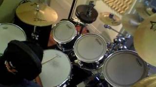 Doobie Brothers Dangerous Disclaimer I DONT own this song drum cover 10 year old Anthony [upl. by Mcgruter]