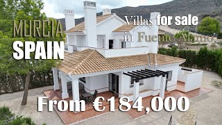 Mediterranean style villas in Fuente Alamo for sale Murcia Spain Los Altos De Las Palas complex [upl. by Urias]