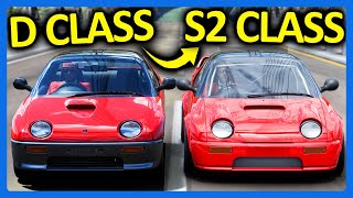 Forza Horizon 5 Online  Best D Class to S2 Class Car Challenge [upl. by Beauregard]