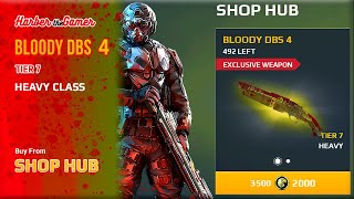 Bloody DBS 4 Get From SHOP HUB  Bloody Weapons  Modern Combat 5  Harber theGamer [upl. by Nytsuj579]