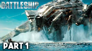 Battleship 2012 Explained In Hindi  Another Invasion Part 1 [upl. by Enirroc]