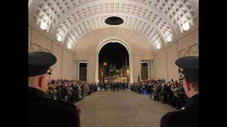 Highland Cathedral Ypres Surrey Pipes amp Drums  10112021 [upl. by Faythe]