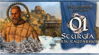 RURIK RAGNARSSON THE NORDIC MERCENARY  Mount and Blade 2 Bannerlord Sturgia Campaign 1 [upl. by So]