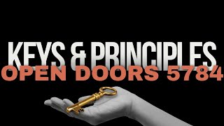 5784 Hebrew Jewish New Year Prophetic Keys and 9 PRINCIPLES FOR THE YEAR OF OPEN DOORS [upl. by Llerat300]