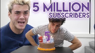 5 MILLION SUBSCRIBERS [upl. by Atnwahsal]