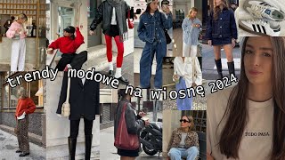 TRENDY MODOWE NA WIOSNĘ 2024 [upl. by Nidnal]