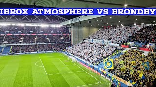 VAR DRAMA amp KARMA STRIKES AT IBROX  Rangers FC 20 Brondby IF  Match Atmosphere [upl. by Nirok]