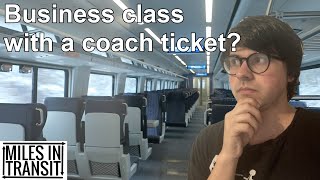 Amtrak Hiawatha from Milwaukee to Chicago in quotBusiness Classquot  Apparently a Trip Report [upl. by Ailemak]