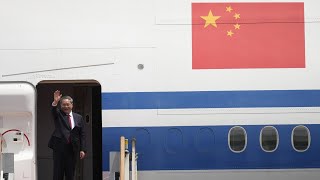 Chinese Premier arrives in Australia [upl. by Haroved]