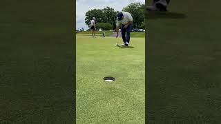 Satisfying way to send the ball in the hole 🫠 via ebontour [upl. by Zosima]