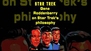 Star Trek Creator Gene Roddenberry Talks About The Show [upl. by Pavlish663]