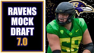 Ravens Mock Draft 70 [upl. by Ayarahs267]