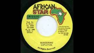 Capleton  Buggering Audio  Buggering Riddim [upl. by Eleik]