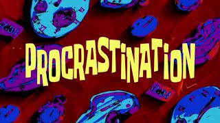 Spongebob  Procrastination 14  bahasa Indonesia [upl. by Odradlig]