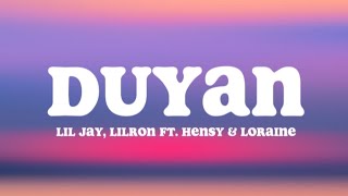 Duyan Lyrics  Lil Jay Lilron ft Hensy amp Loraine [upl. by Llenad]