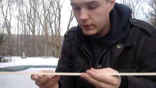 Wooden Katana Tutorial Part 5 Blade Shaping [upl. by Eyr991]