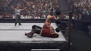 Mick Foley vs Ric Flair Summerslam 2006 recreation pt 2 [upl. by Fredkin872]