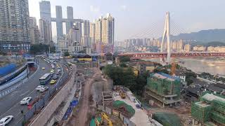 Chongqing China Yangtze River cableway [upl. by Serene]