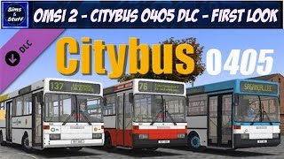 OMSI 2  CITYBUS 0405  First Look  1080p [upl. by Naarah]