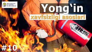 Hayot faoliyati xavfsizligi 10 dars Yong‘in xavfsizligi asoslari [upl. by Weinstock]