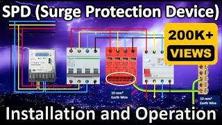 Surge Protection Device  Surge Arrester  SPD working principle  Overvoltage Protection Device [upl. by Anrak]