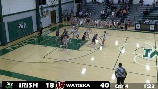 Jr High Girls Basketball vs Watseka [upl. by Claudia]