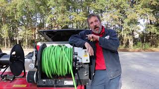 Operating a Plumbing Sewer Jetter [upl. by Calore]