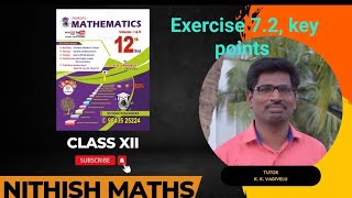 Class 12 Exercise 72 points to remember and important notes Nithish publisher 9843525224 [upl. by Cod494]