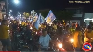 MEGA MOTOCARRIATA DO PRÃ‰CANDIDATO Ã€ PREFEITO DE URUBURETAMA EDUARDO DAVID [upl. by Giustina]