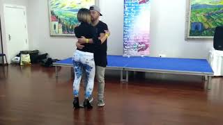 Jack y Sara Kizomba Valencia Baila [upl. by Skillern]