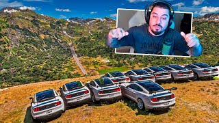 LADEIRA DA MORTE SEM FREIO COM O CARRO NOVO DO RENATO GARCIA  FORZA HORIZON 5 [upl. by Nulubez981]