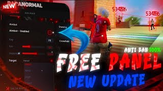 FREE PANEL AIMBOT  WALLHACK GRATIS  100 ANTIBAN✅ PC PANEL  FOR ALL EMULATOR 🔰أقوى بنل ريجيديت [upl. by Omoj]