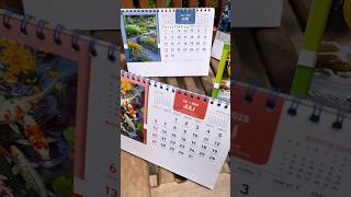 Kalender meja besar 2025 PART 1 shopee daisyhelloo daisyhelloo kalendermeja kalender2025 bjm [upl. by Daggett]