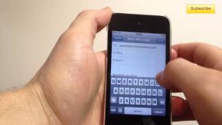 How to Send Emails from an iPhone iPod Touch or iPad [upl. by Elletnuahs]