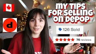 My Tips For Selling On Depop In Canada  What No One Tells You [upl. by Okihsoy]