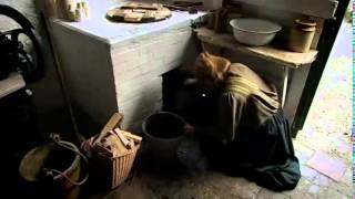 Extracting Lanolin from Sheeps Wool Edwardian Farm [upl. by Massiw]