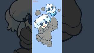 Pokémon Vanillite Humanization  FanArt  Timelapse [upl. by Sokin720]