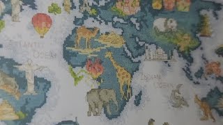 unboxing review of cross stitch kits from AliExpress [upl. by Ientirb]