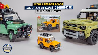 LEGO 40650 Creator Land Rover Classic Defender building review [upl. by Koerlin439]